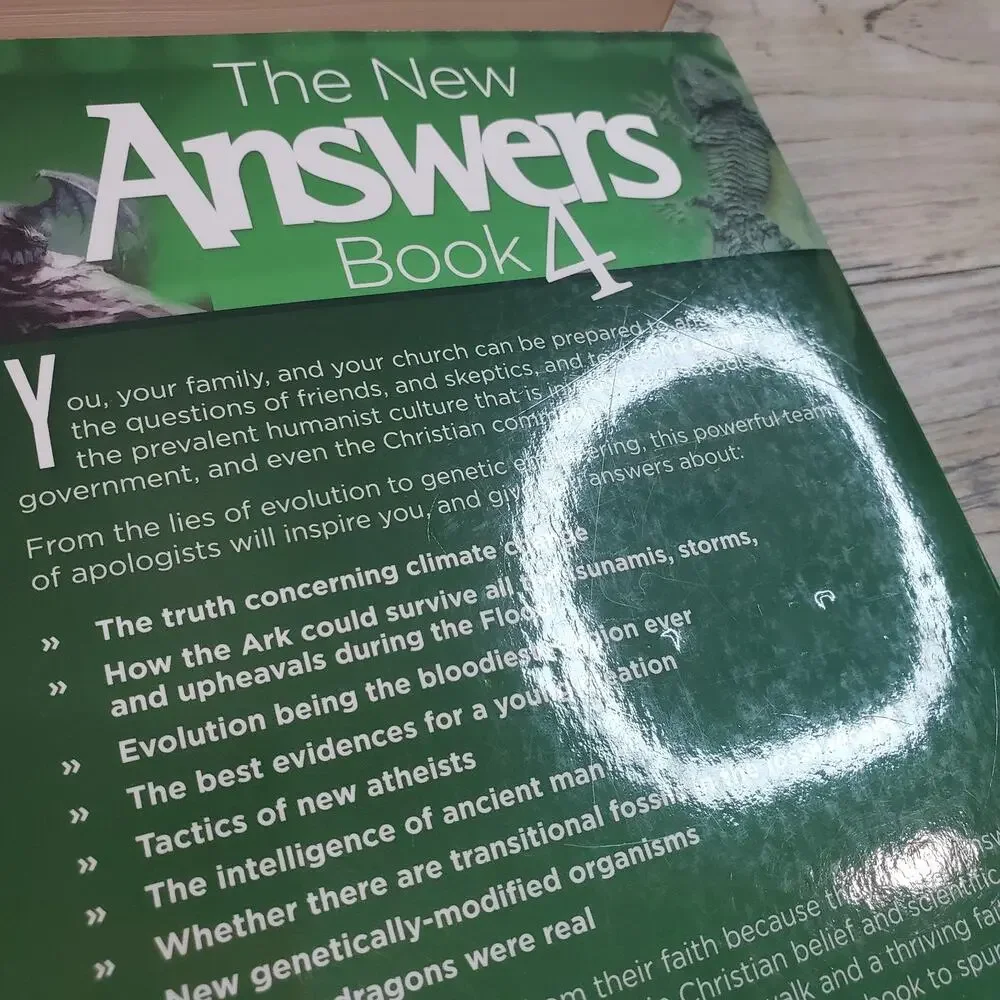 The New Answers Books 1-4 Paperback Ken Ham Home School Masterbooks Lot